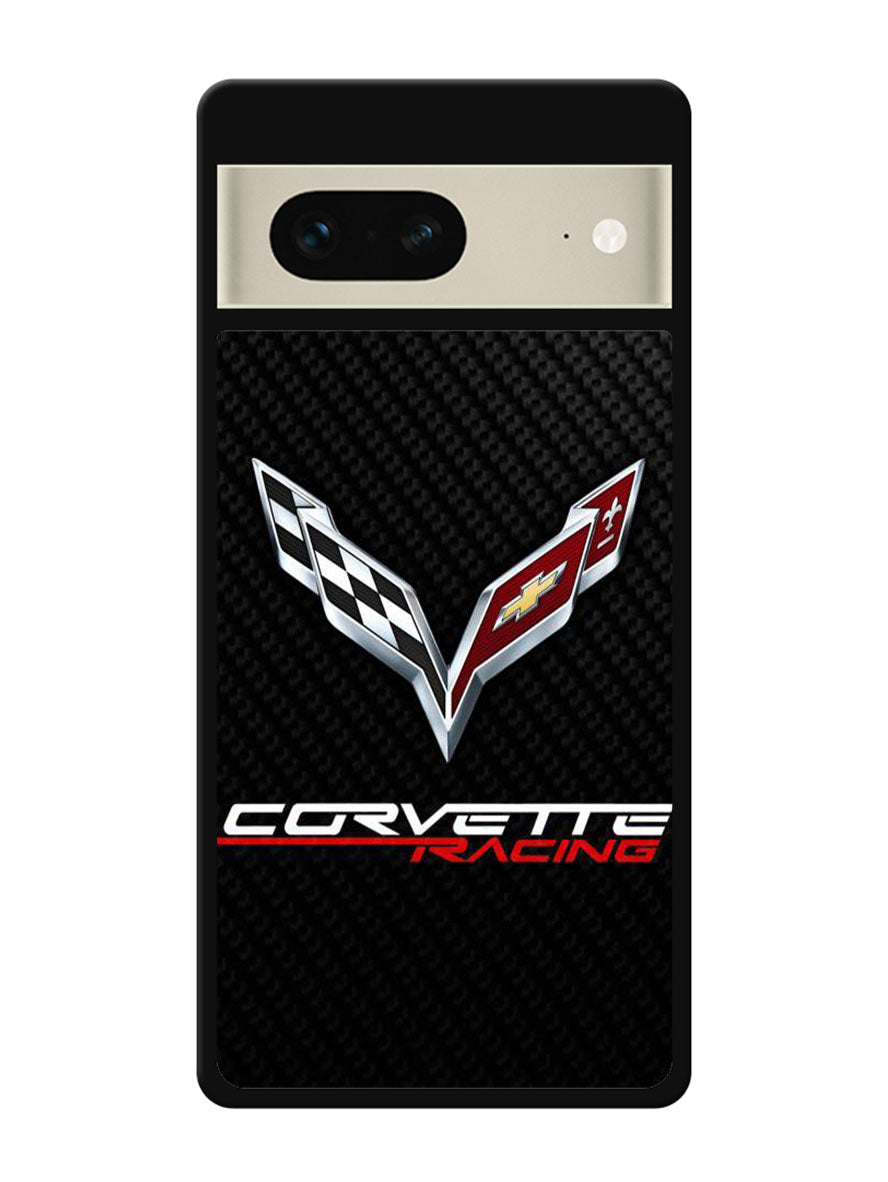Corvette Logo Carbon 1st Google Pixel 7 Case