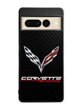 Corvette Logo Carbon 1st Google Pixel 7 Pro Case