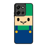 luigi mario bros Motorola Moto G 5G 2025 Case BC2331