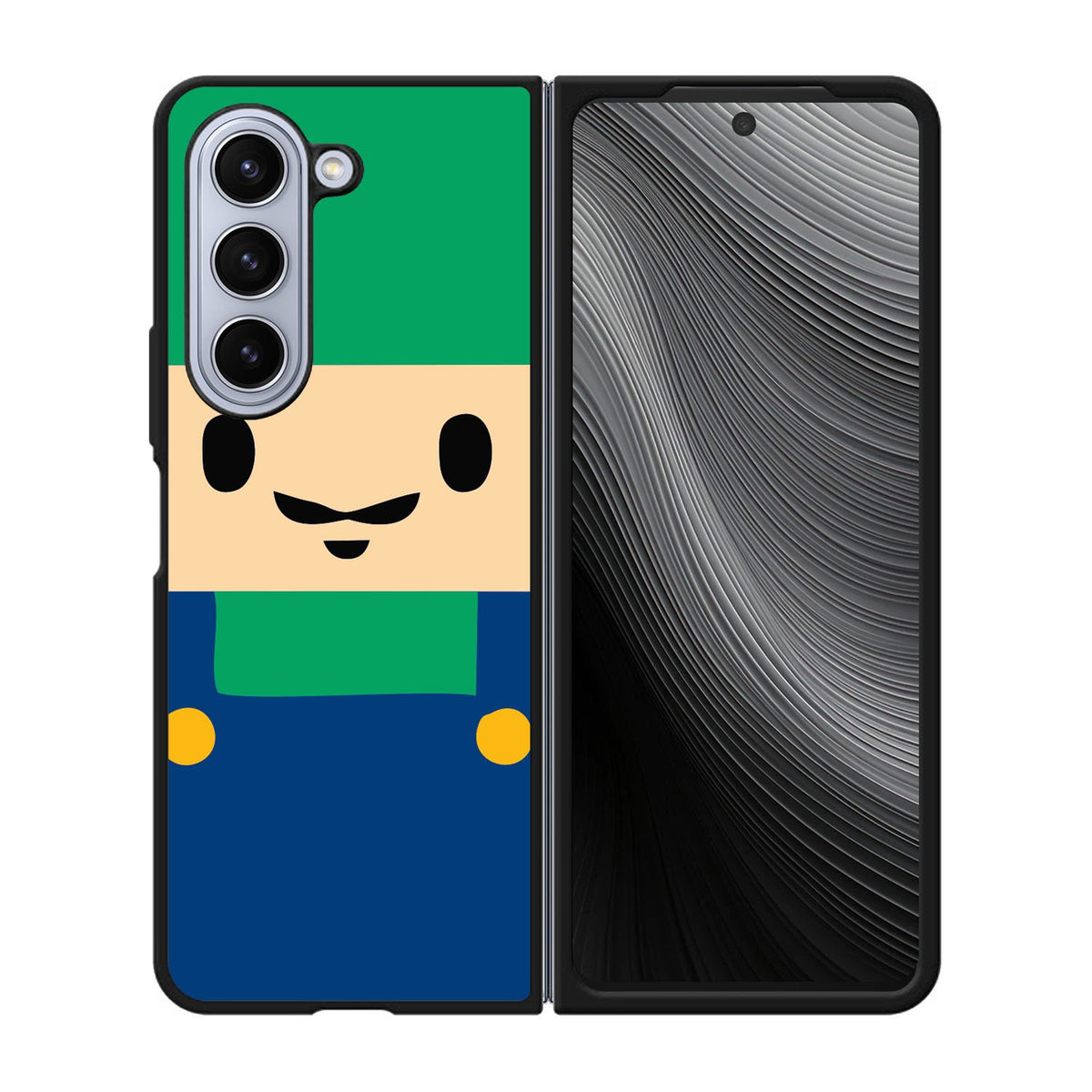 luigi mario bros Case Samsung Galaxy z Fold 5 5G BC2331