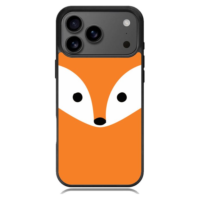 orange fox iPhone 17 Pro Max Case BC2332