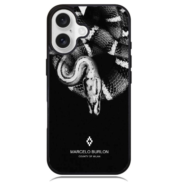 Marcelo Burlon County Of Milan Case iPhone 16 BC2340