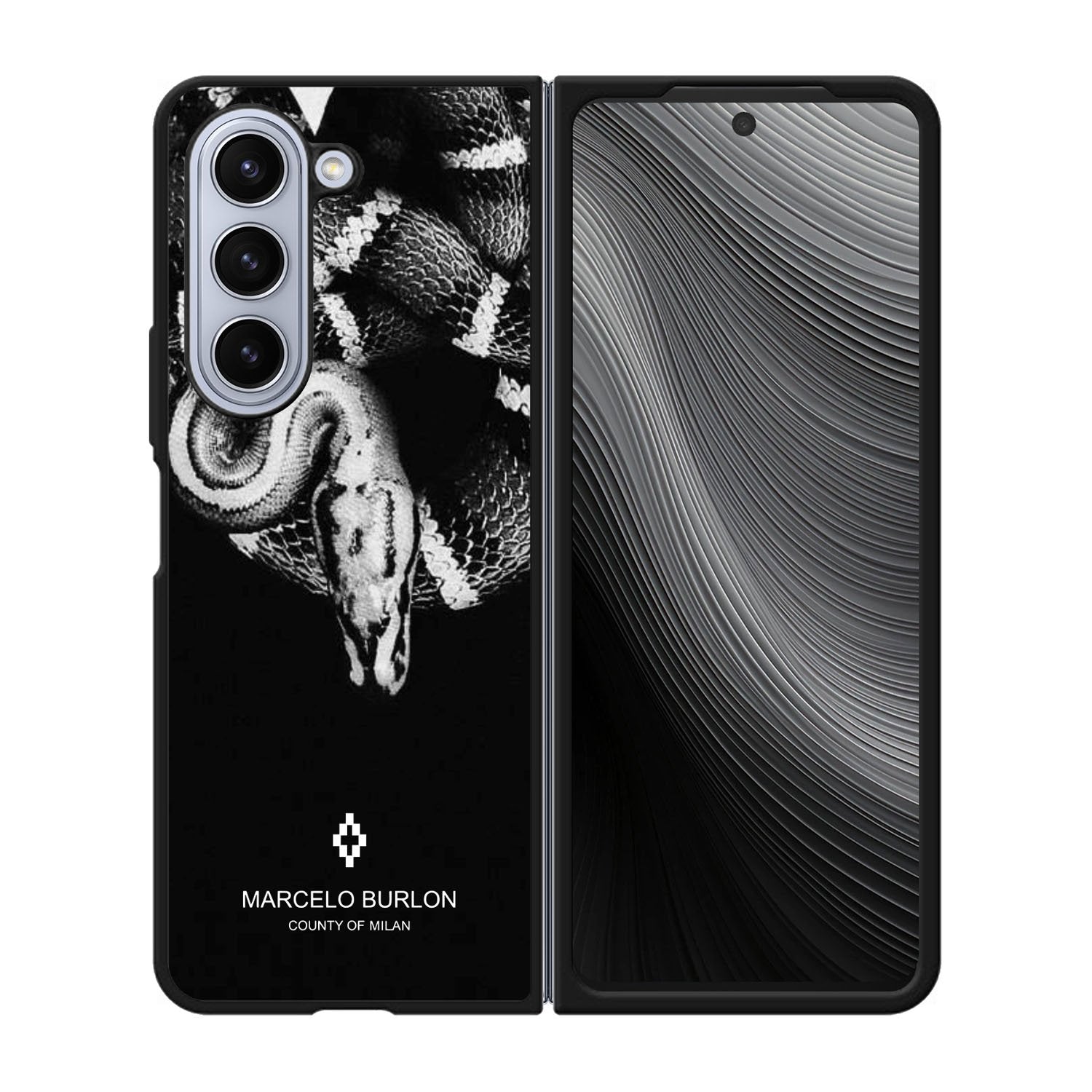 Marcelo Burlon County Of Milan Case Samsung Galaxy z Fold 5 5G BC2340