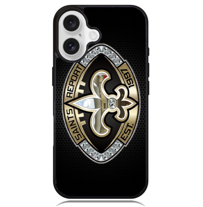New Orleans Saints NFL Case iPhone 16 BC2341