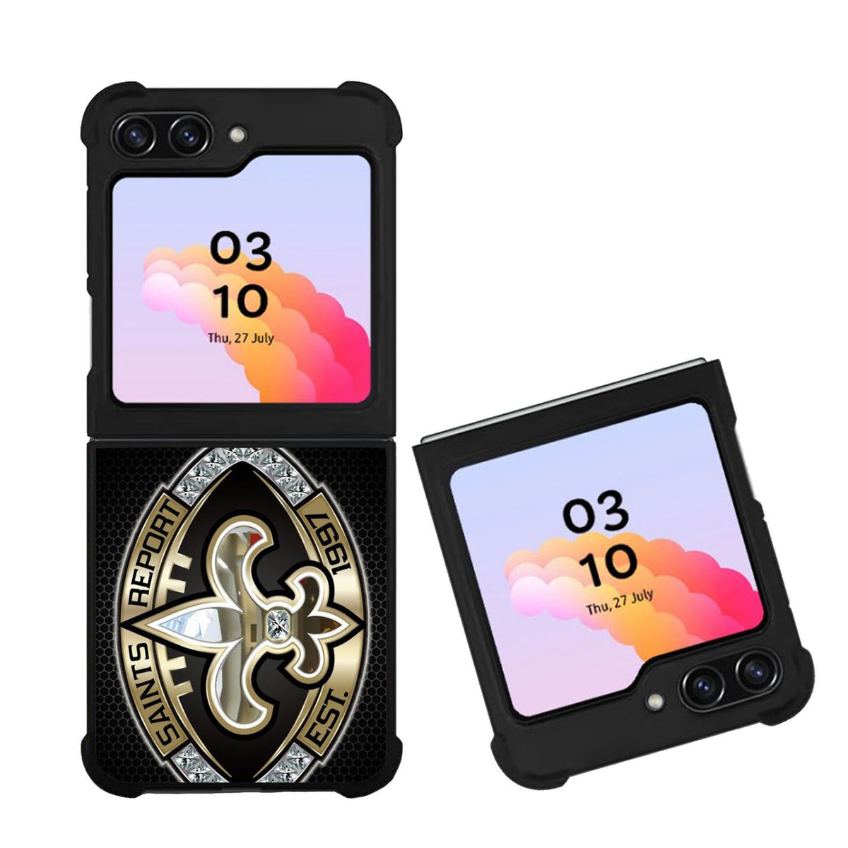 New Orleans Saints NFL Case Samsung Galaxy Z Flip 5 5G BC2341