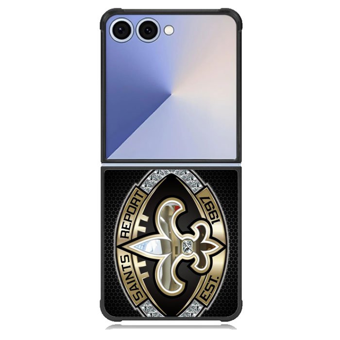 New Orleans Saints NFL Samsung Galaxy Z Flip 7 Case BC2341