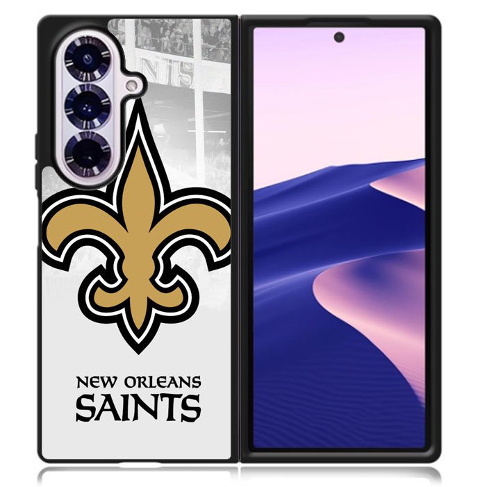 New Orleans Saints Samsung Galaxy Z Fold 7 5G Case BC2342