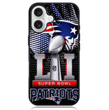 NEW ENGLAND PATRIOTS SUPER BOWL NFL Case iPhone 16 BC2343