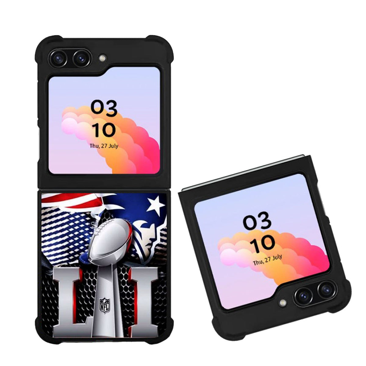 NEW ENGLAND PATRIOTS SUPER BOWL NFL Case Samsung Galaxy Z Flip 5 5G BC2343