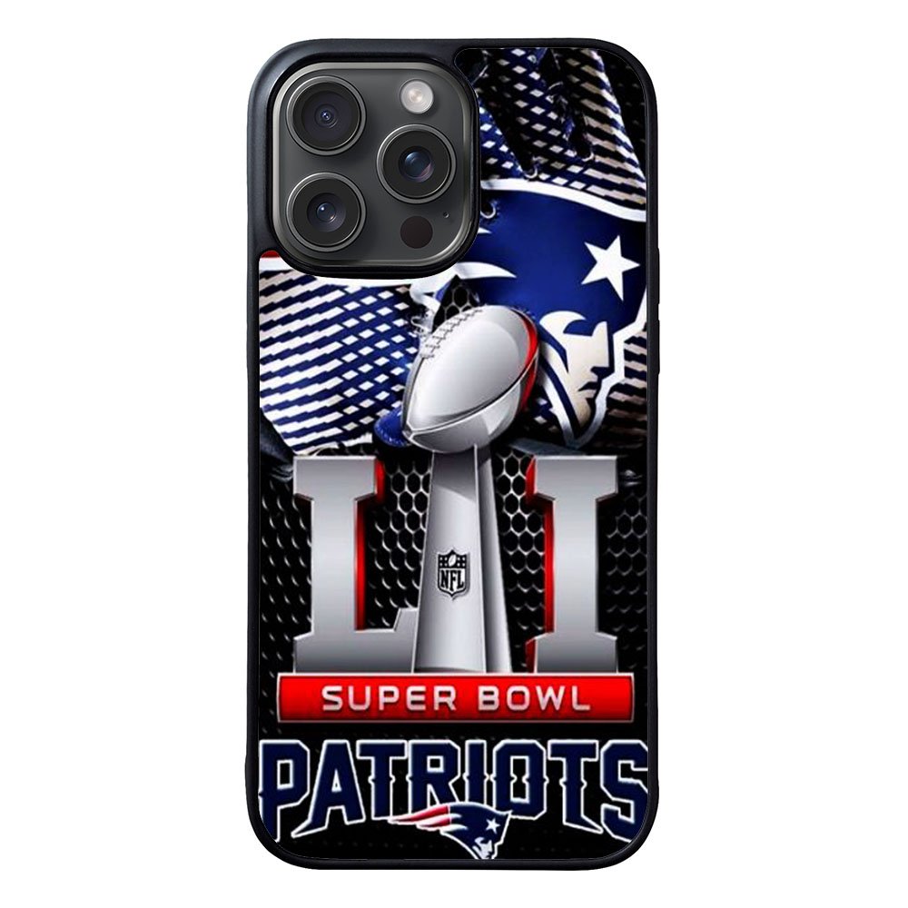 NEW ENGLAND PATRIOTS SUPER BOWL NFL Case iPhone 15 Pro BC2343