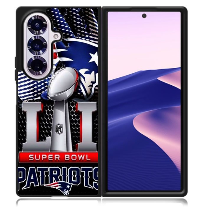 NEW ENGLAND PATRIOTS SUPER BOWL NFL Samsung Galaxy Z Fold 7 5G Case BC2343