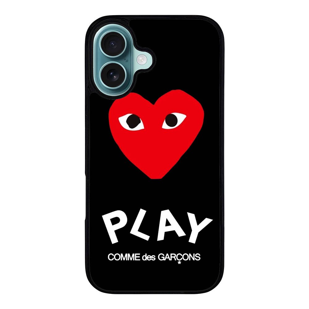comme des garcons logo Case iPhone 16 Plus BC2346