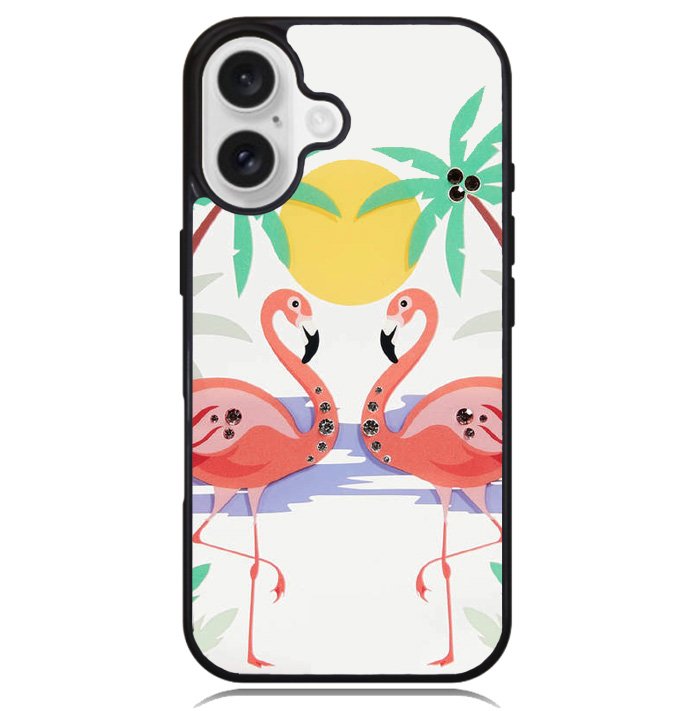 Flamingo Case iPhone 16 BC2347