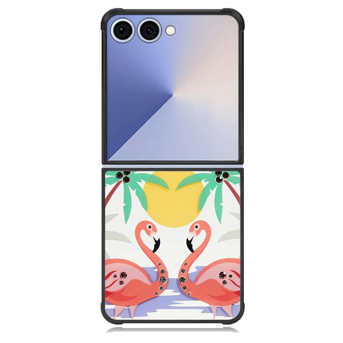 Flamingo Samsung Galaxy Z Flip 7 Case BC2347