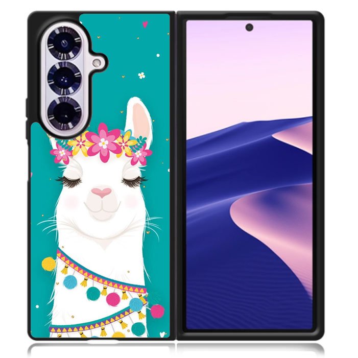llama Samsung Galaxy Z Fold 7 5G Case BC2284