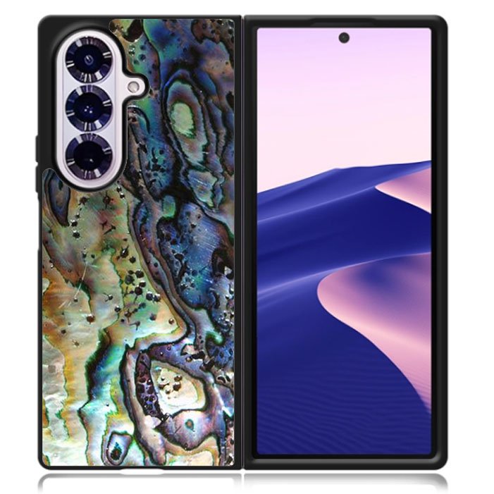 abalone shell Samsung Galaxy Z Fold 7 5G Case BC2356