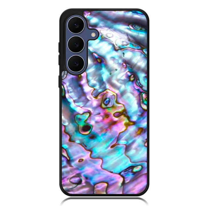 rainbow abalone Samsung Galaxy S25 FE Case BC2357