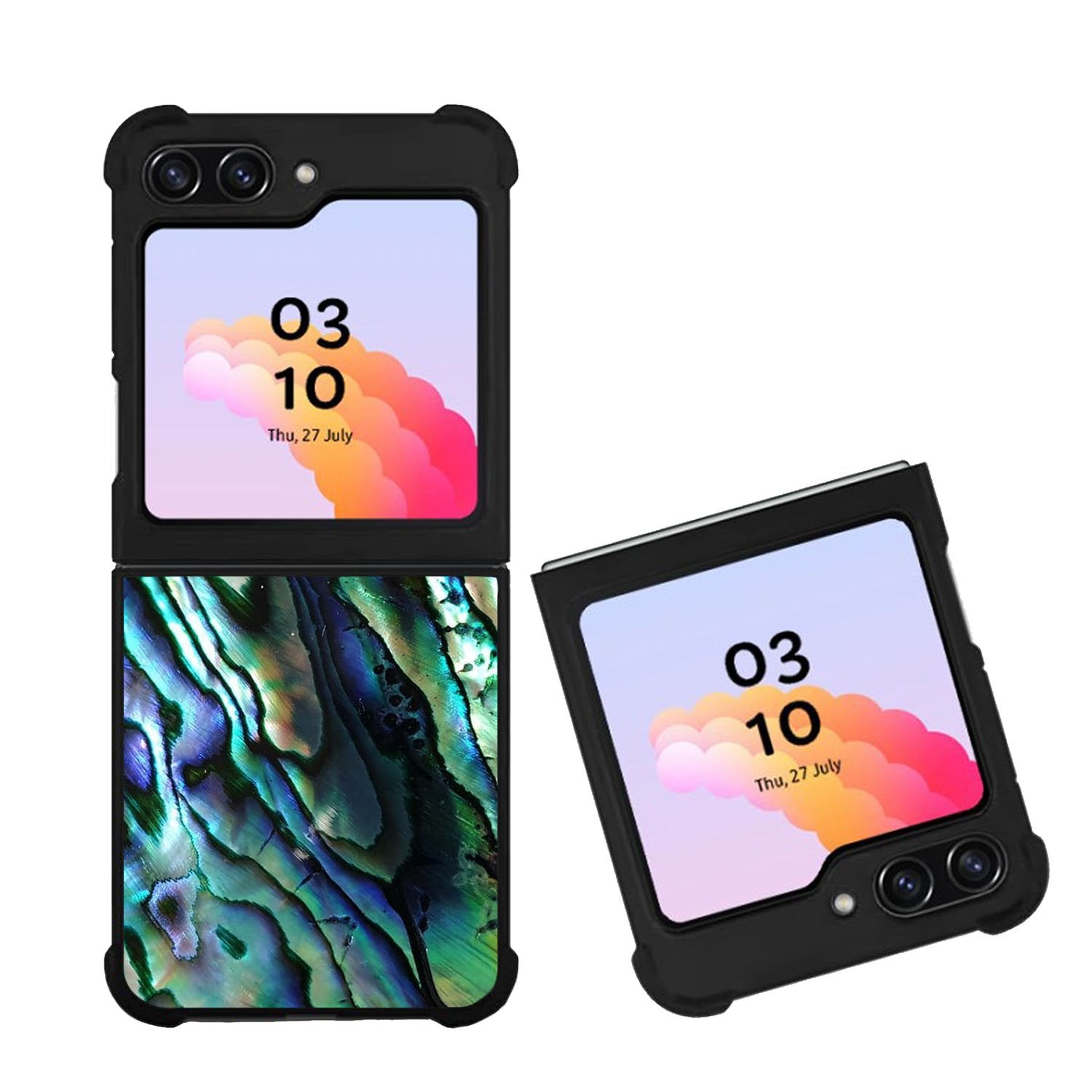 Enormous Natural Abalone Case Samsung Galaxy Z Flip 5 5G BC2362
