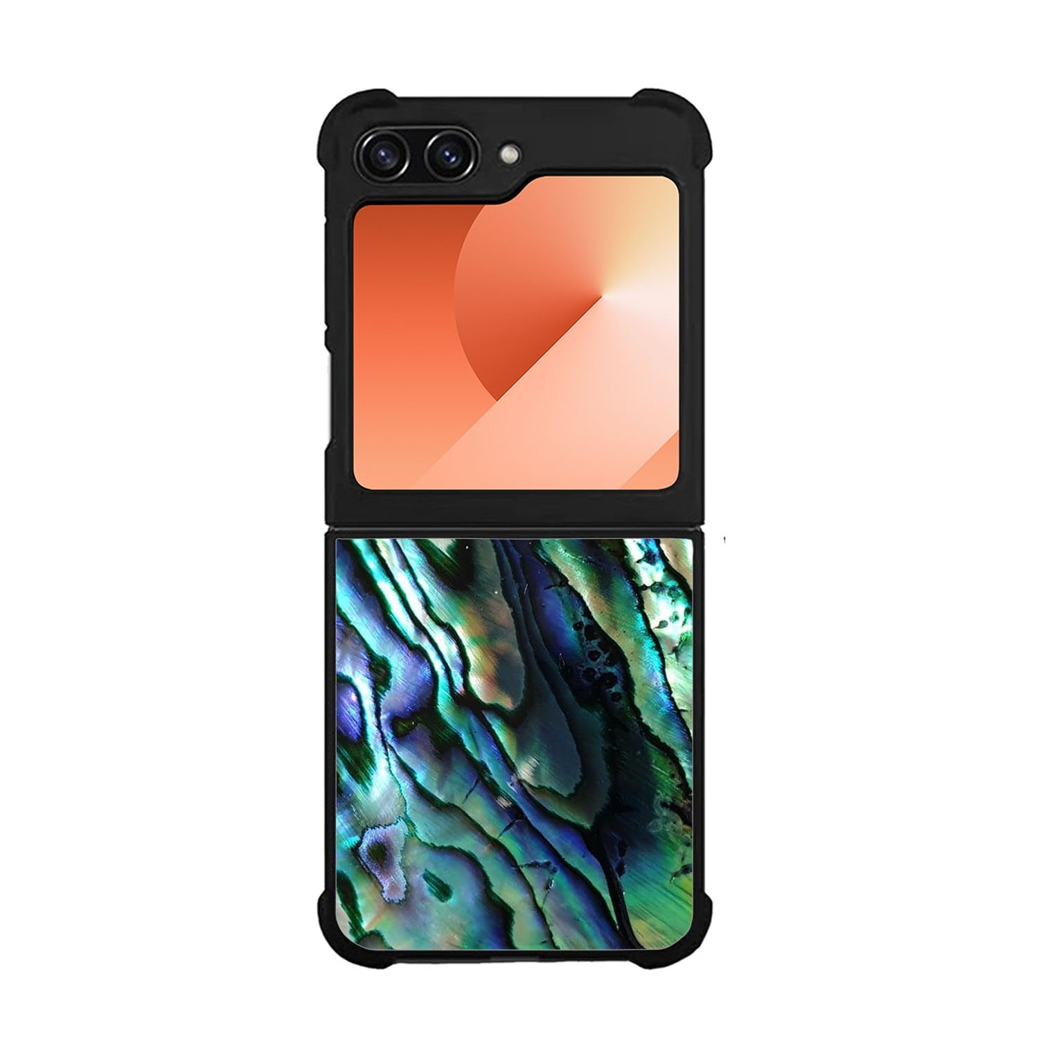 Enormous Natural Abalone Case Samsung Galaxy Z Flip 6 5G BC2362