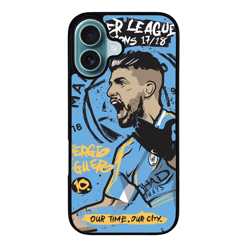 Manchester City Case iPhone 16 Plus BC2375