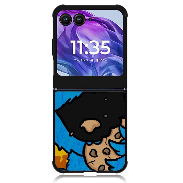 Cookie Monster Motorola Moto Razr 2024 , Moto Razr 50 Case