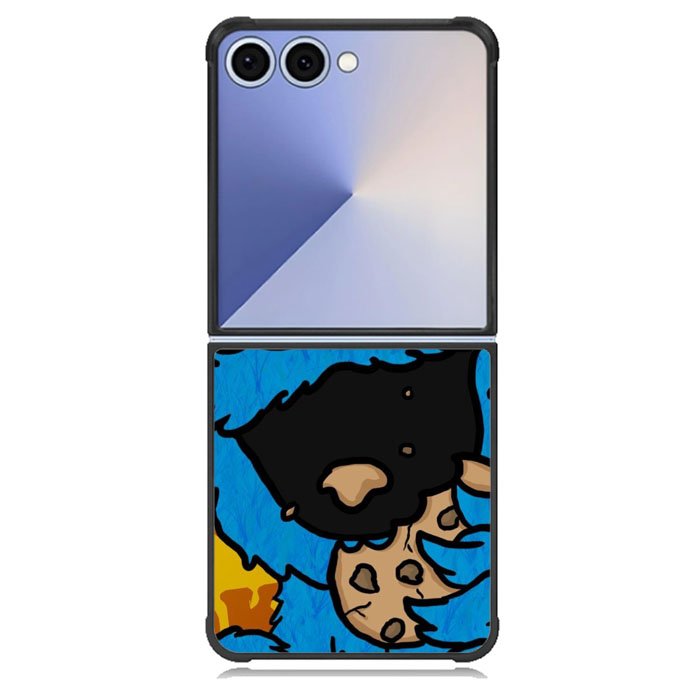 cookie monster Samsung Galaxy Z Flip 7 Case BC2383