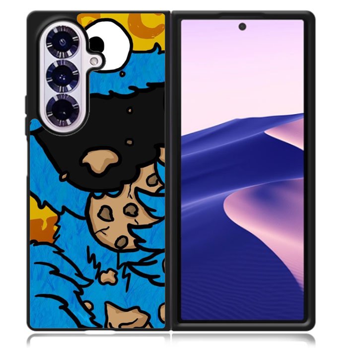 cookie monster Samsung Galaxy Z Fold 7 5G Case BC2383