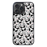panda pattern Case iPhone 15 Pro Max BC2396