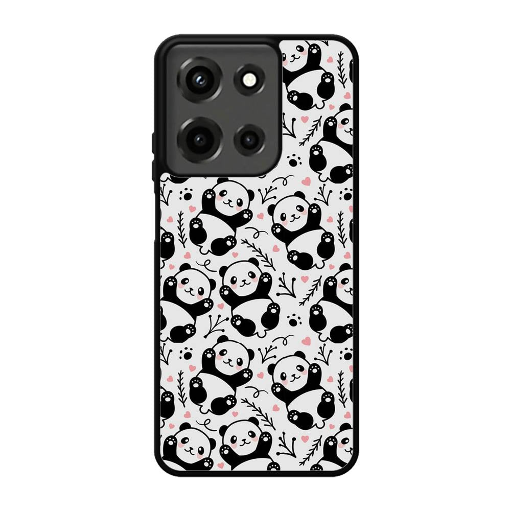 panda pattern Motorola Moto G 5G 2025 Case BC2396