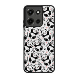 panda pattern Motorola Moto G 5G 2025 Case BC2396
