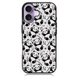 panda pattern iPhone 17 Case BC2396
