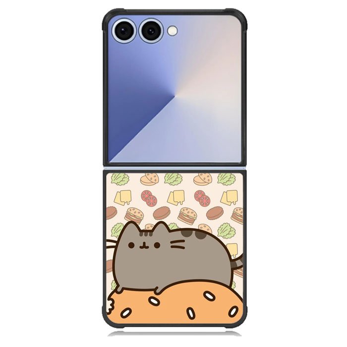 pusheen cat Samsung Galaxy Z Flip 7 Case BC2402