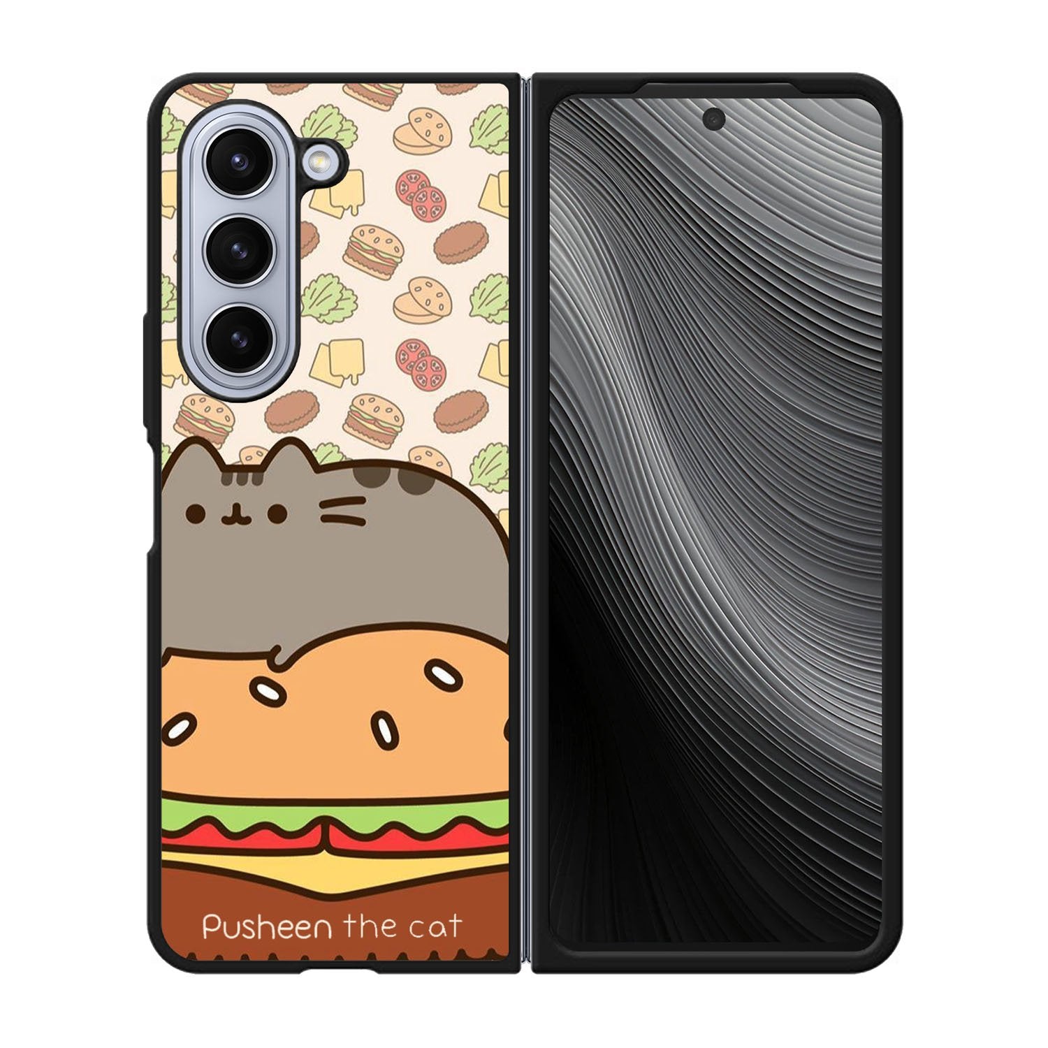 pusheen cat Case Samsung Galaxy z Fold 5 5G BC2402