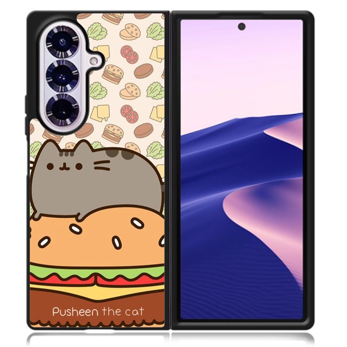 pusheen cat Samsung Galaxy Z Fold 7 5G Case BC2402