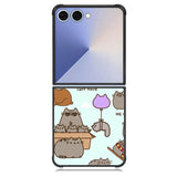 pusheen cat Samsung Galaxy Z Flip 7 Case BC2403