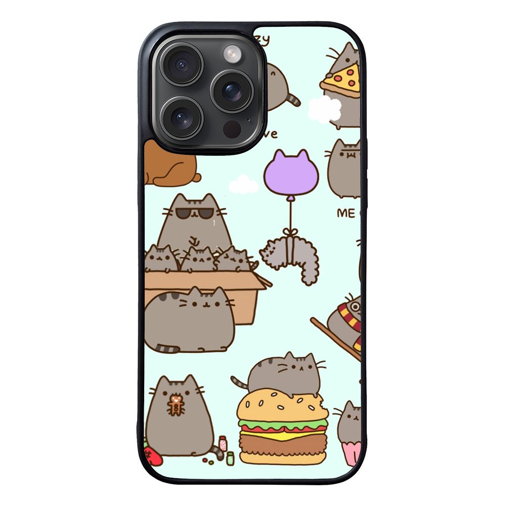 pusheen cat Case iPhone 15 Pro Max BC2403
