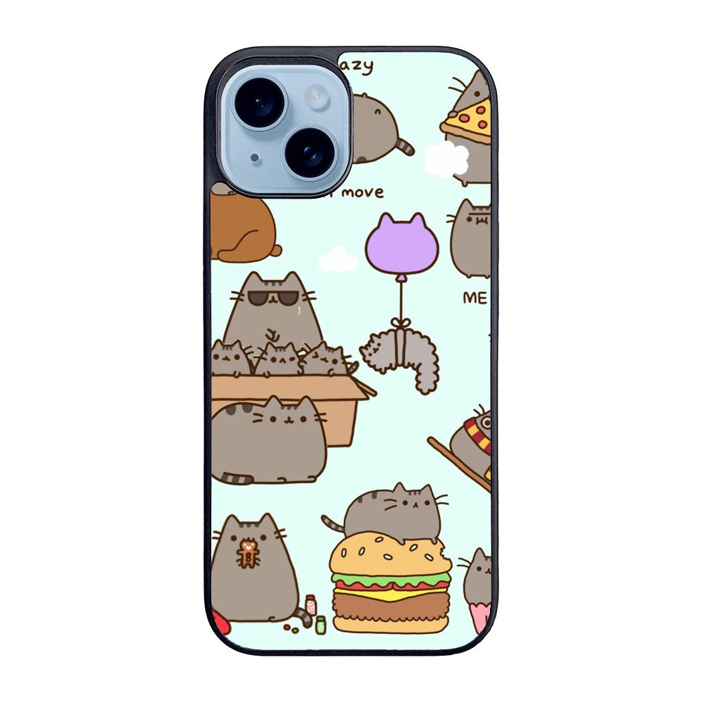 pusheen cat Case iPhone 15 Plus BC2403
