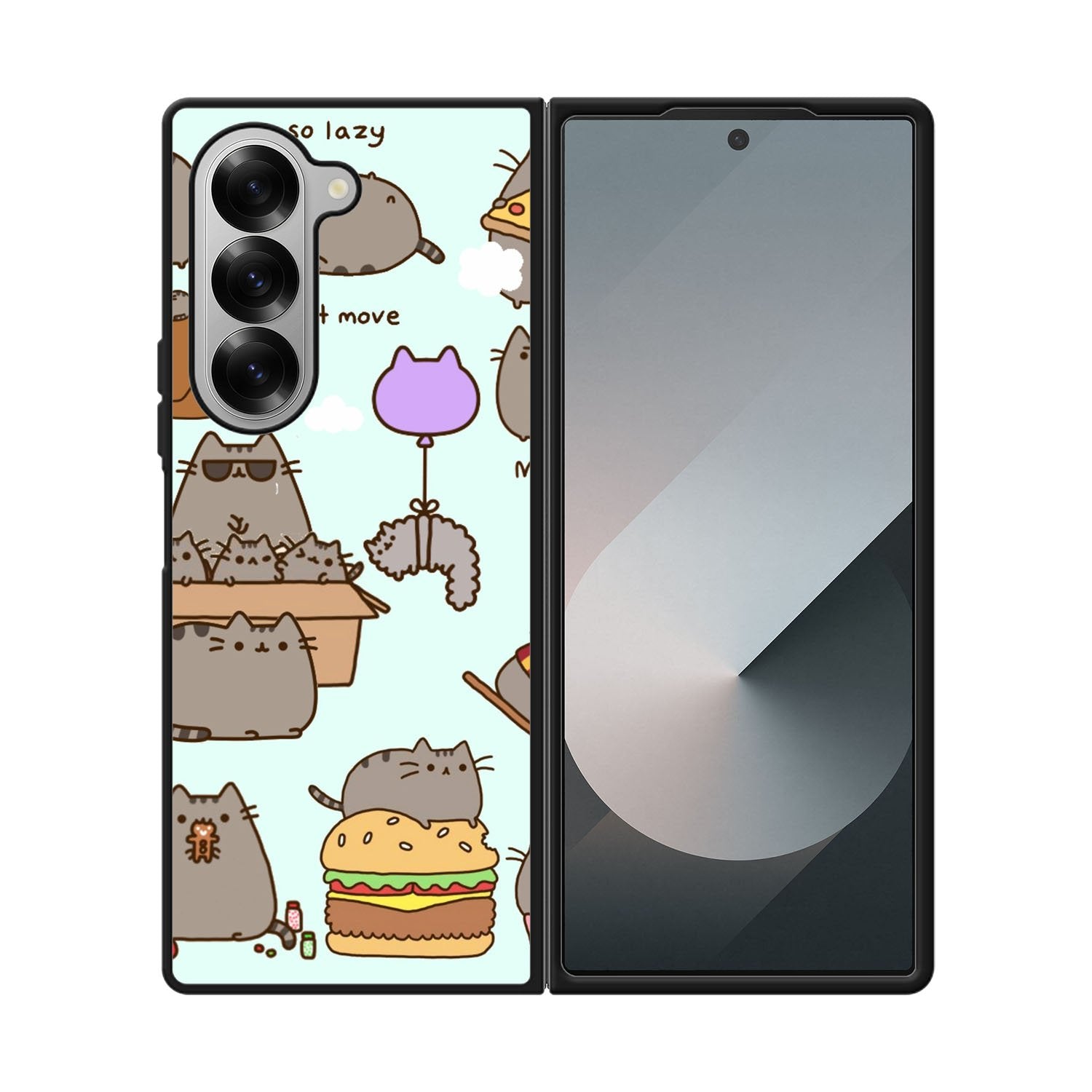 pusheen cat Case Samsung Galaxy Z Fold 6 5G BC2403