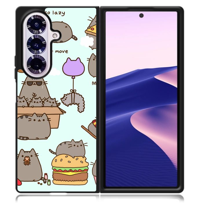 pusheen cat Samsung Galaxy Z Fold 7 5G Case BC2403