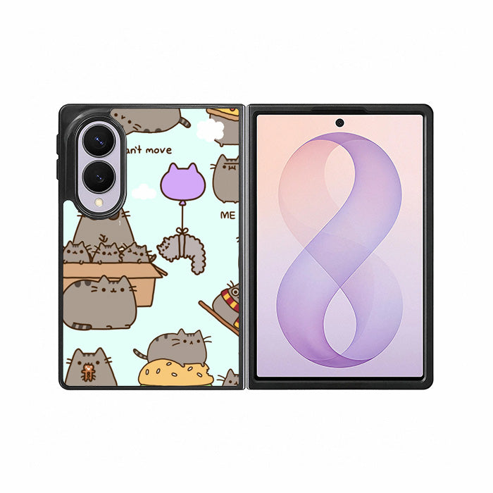 pusheen cat Samsung Galaxy Z Fold 8 Case BC2403