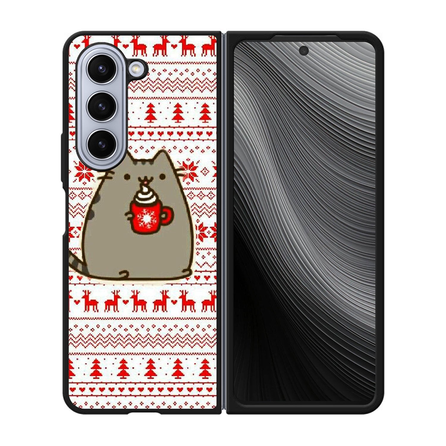 pusheen cat Case Samsung Galaxy z Fold 5 5G BC2404