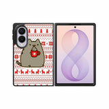 pusheen cat Samsung Galaxy Z Fold 8 Case BC2404