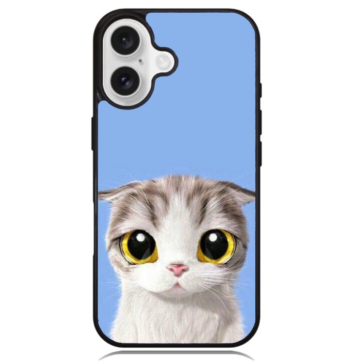 kawaii cat Case iPhone 16 BC2406
