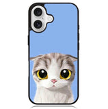 kawaii cat Case iPhone 16 BC2406