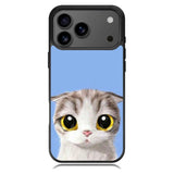 kawaii cat iPhone 17 Pro Case BC2406