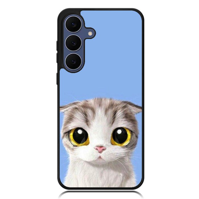 kawaii cat Samsung Galaxy S25 FE Case BC2406