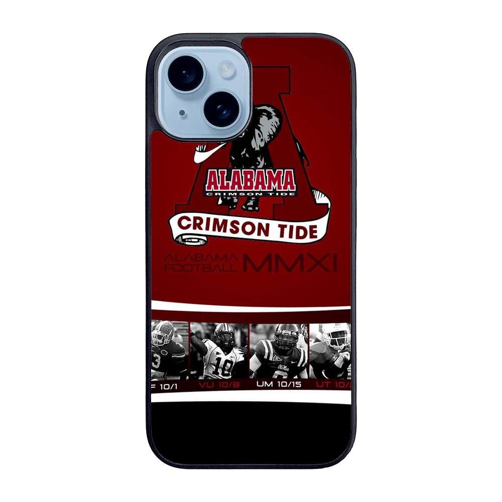 Alabama Crimson Tide Case iPhone 15 Plus BC2414