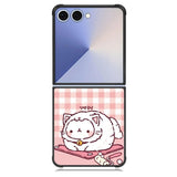 pusheen cat Samsung Galaxy Z Flip 7 Case BC2415
