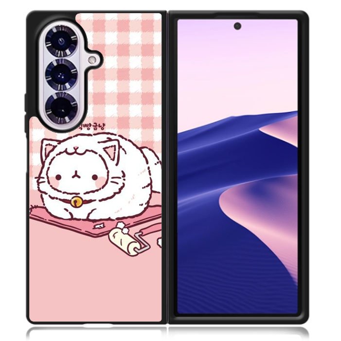 pusheen cat Samsung Galaxy Z Fold 7 5G Case BC2415
