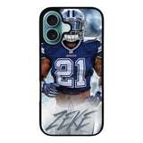 ezekiel elliott dallas cowboys Case iPhone 16 Plus BC2421